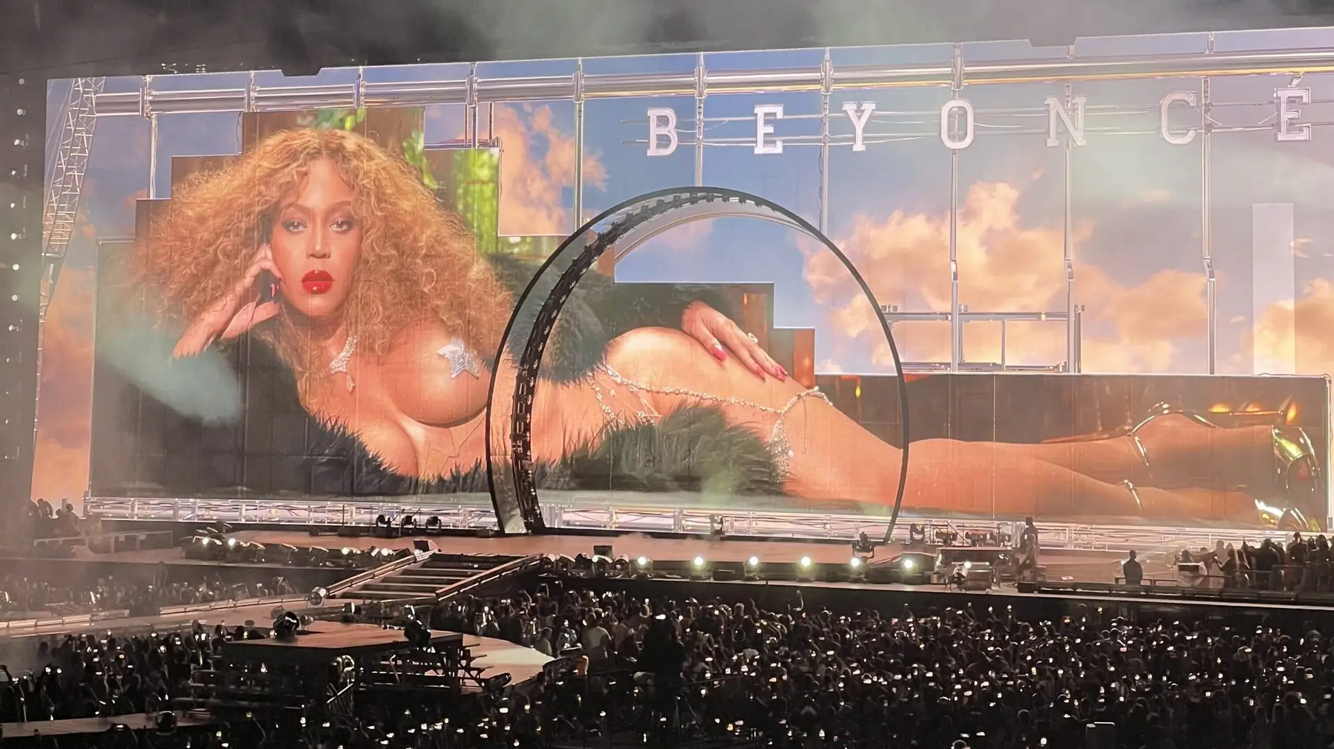 The stage at Beyoncé's Renaissance World Tour
