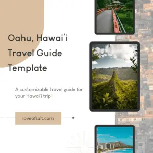 Oahu, Hawaii Travel Itinerary