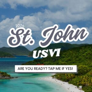 St John USVI travel itinerary cover