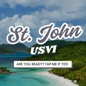 St John USVI travel itinerary cover