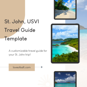 St John, USVI Travel Itinerary