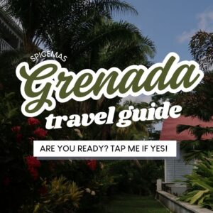Grenada travel guide cover, nutmeg tours and trip planner